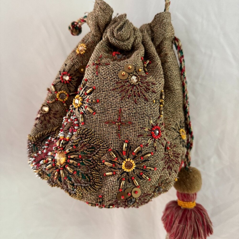 Chic Zara Bag, evening, boho chic, embroidery